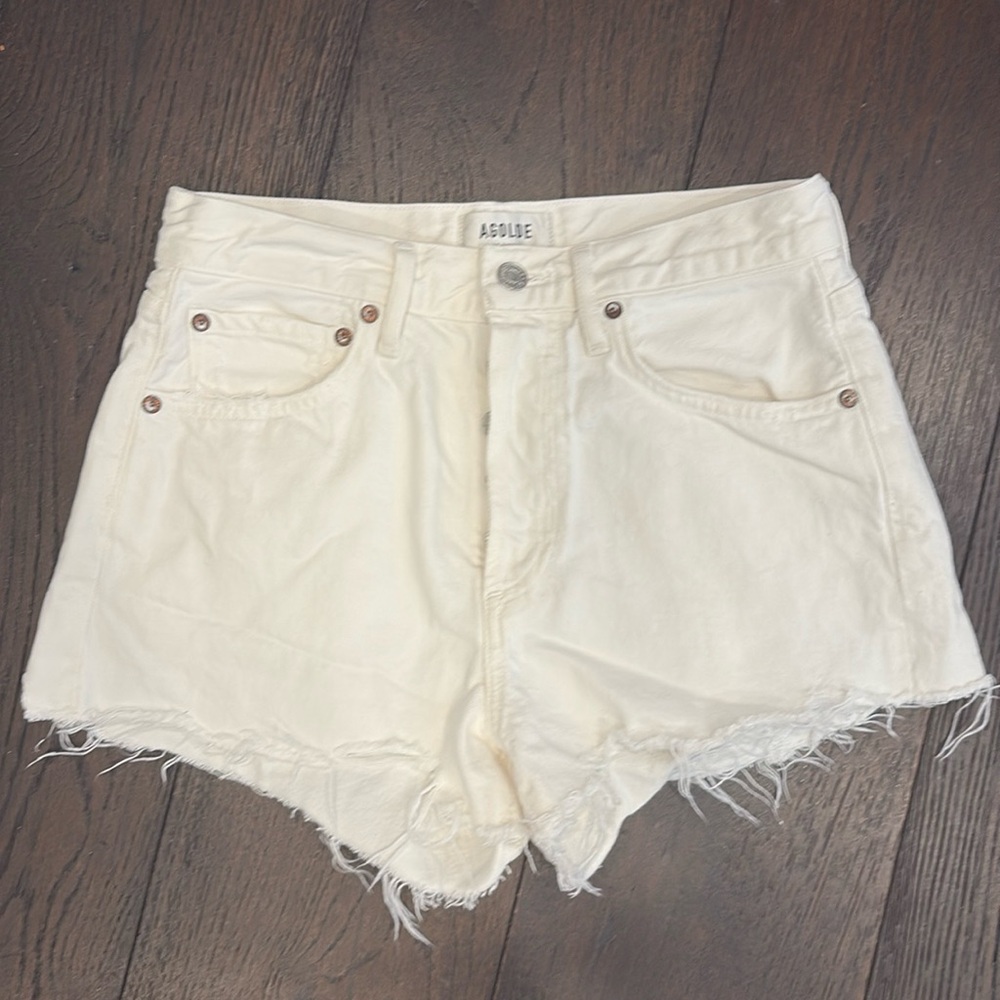 Agolde denim shorts